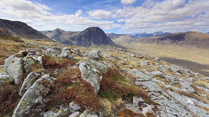 Landschaft Stob Dearg