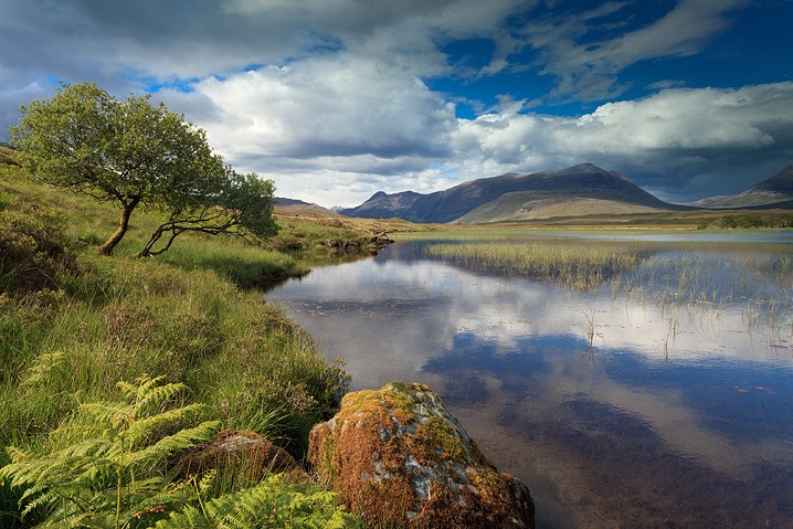 Landschaft Loch Coultrie